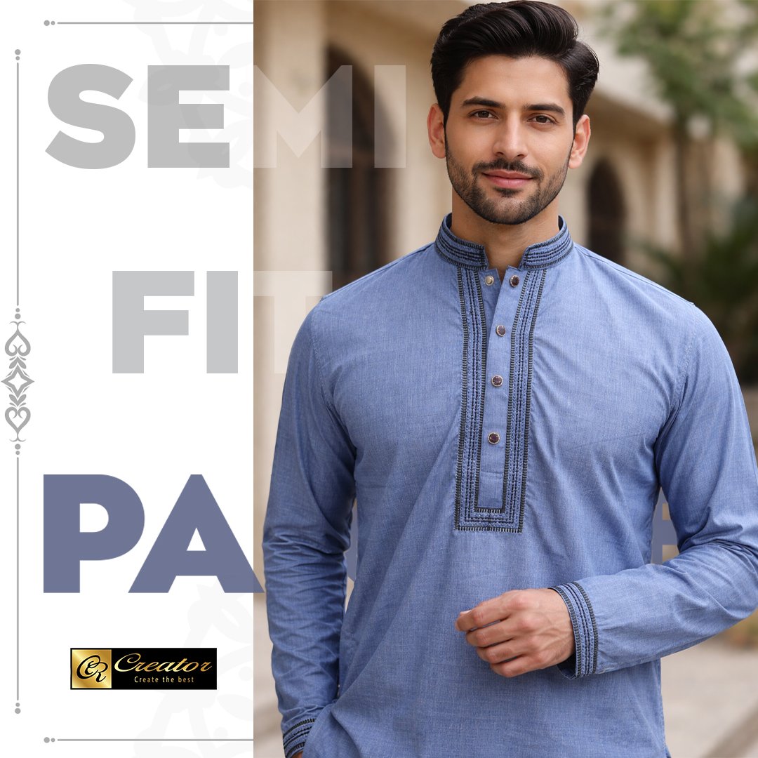 Panjabi Semi Fit