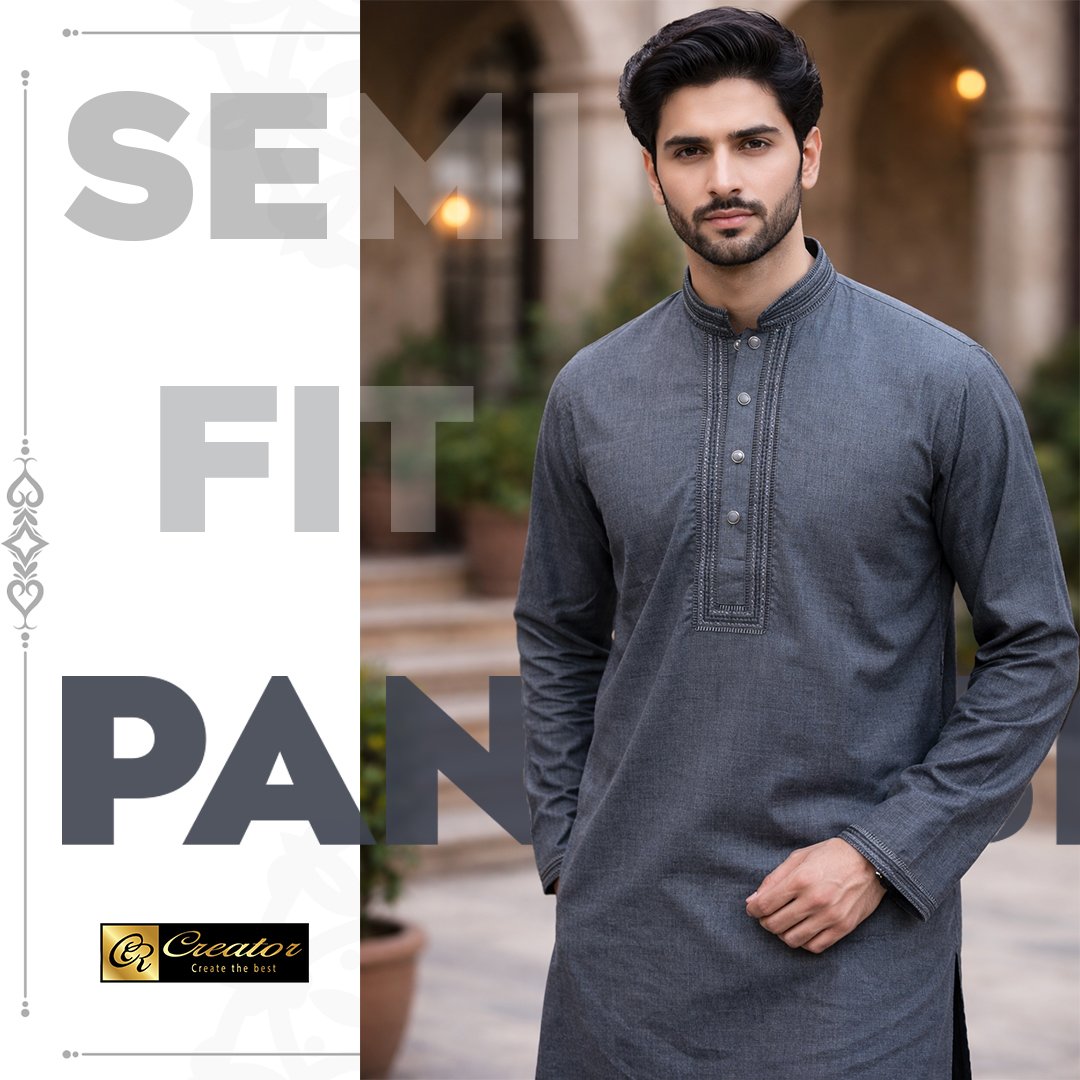 Panjabi Semi Fit